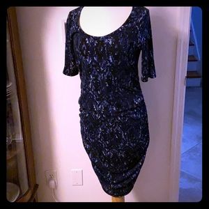 Motherhood Maternity fitted cotton dress